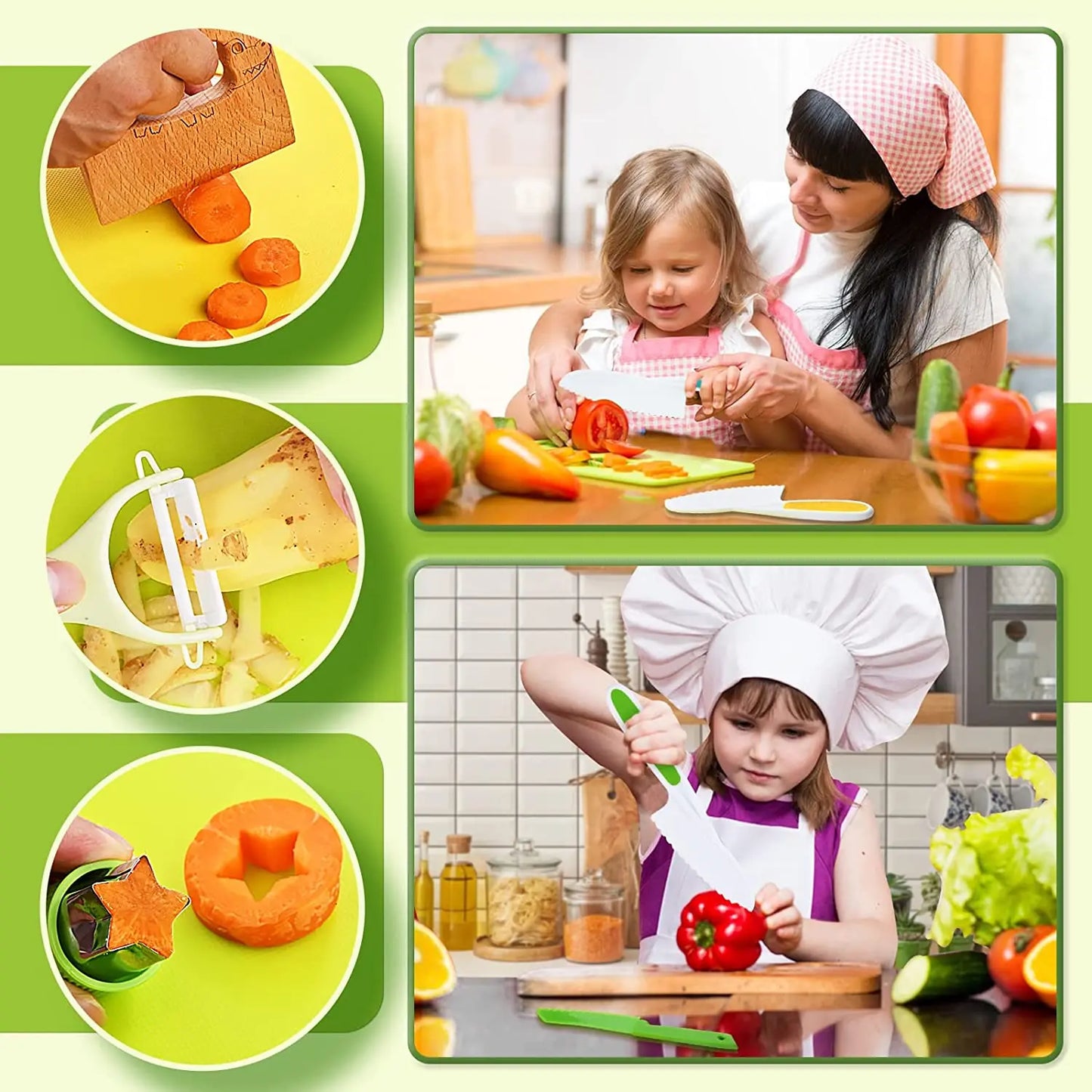 Kids Safe Cooking Set
