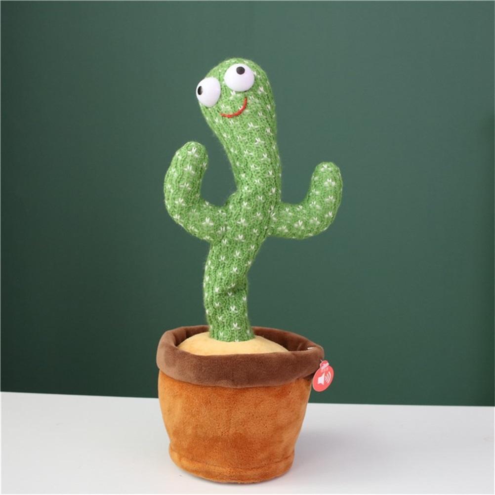 Dancing Cactus with over 50 Songs and Voice Recorder - Early Education Toy