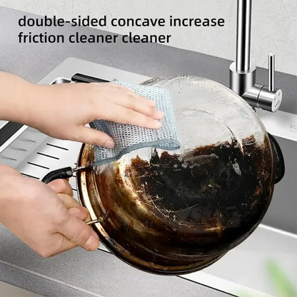 ToughScrub Rags - Pack of 10 Steel Kitchen Rags