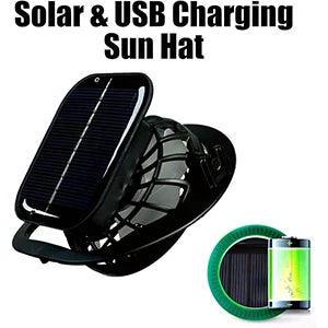 BreezeCap - Solar Fan Sun Hat