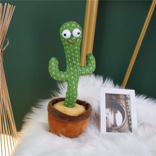 Dancing Cactus with over 50 Songs and Voice Recorder - Early Education Toy